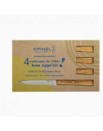 OPINEL - Coffret de 4 couteaux N° 125 Bon appétit